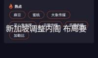 新加坡調整內閣 布局要害范疇