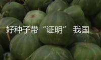 好種子帶“證明” 我國第一批認證種子上市