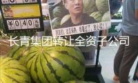 長青集團轉讓全資子公司股權發展：已收到500萬元預付款