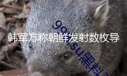 【獨家猛料,吃瓜群眾】韓軍（總臺記者 唐鑫）